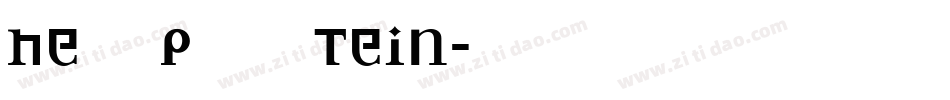 Neo Protein字体转换
